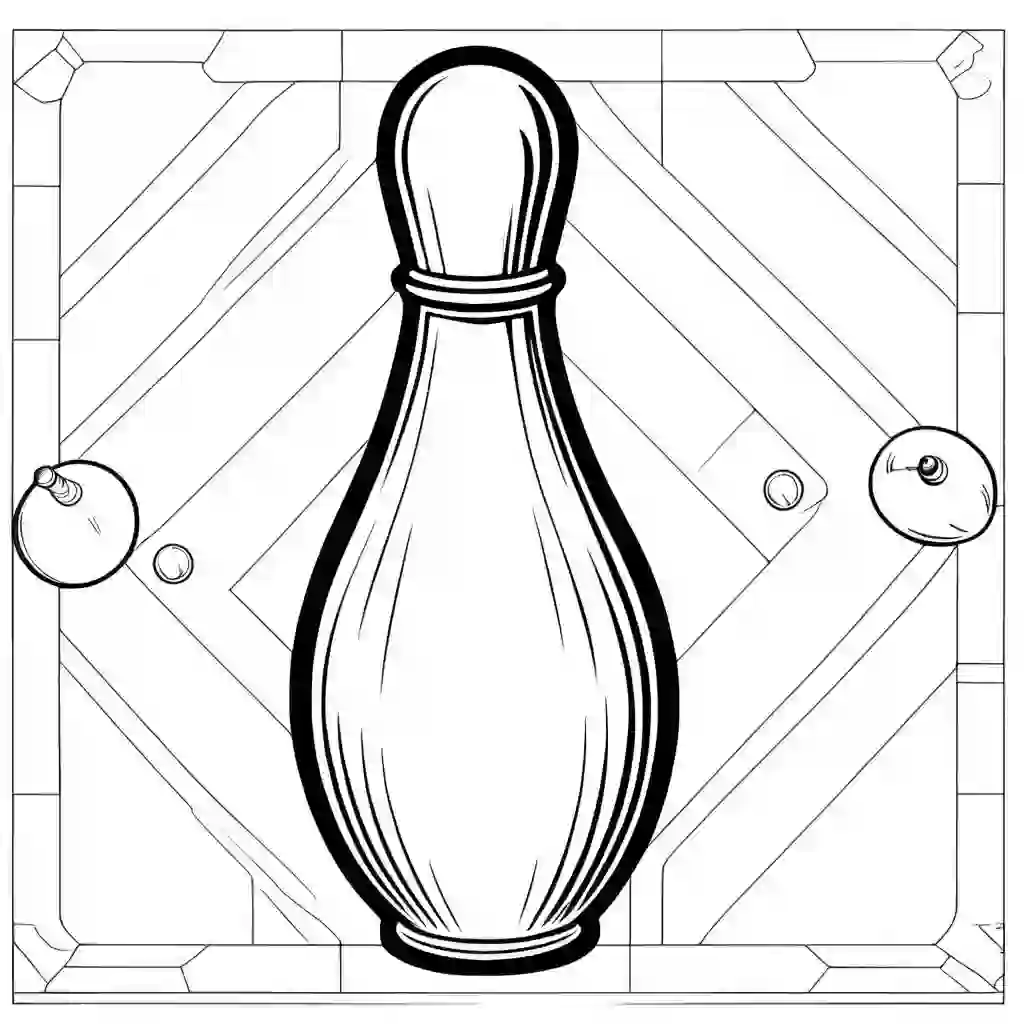 Bowling Pin coloring pages